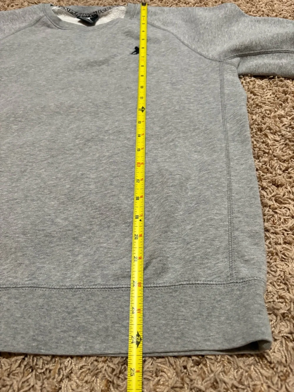 Jordan Light Gray Crewneck Sweatshirt Mens size Medium